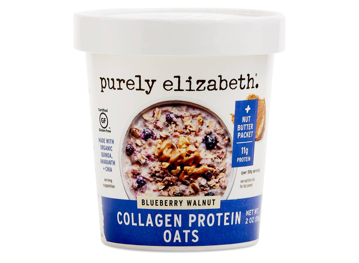 purely elizabeth collagen protein blueberry oats