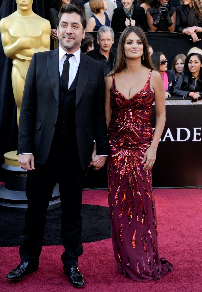 Javier Bardem and Penelope Cruz in 2011