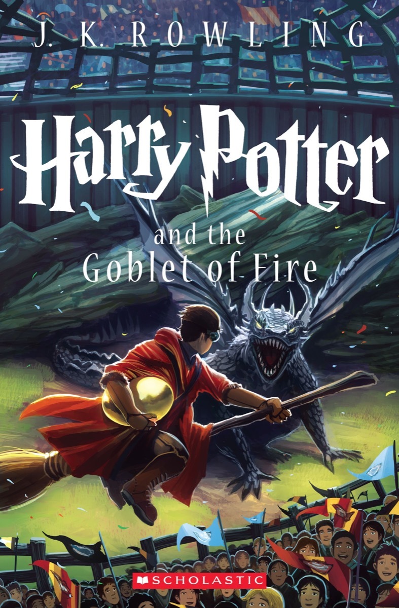 Harry Potter and the Goblet of Fire book cover