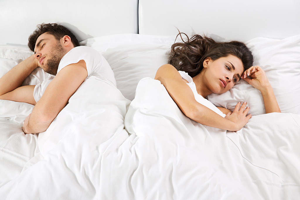 couple upset in bed advice you should ignore over 40