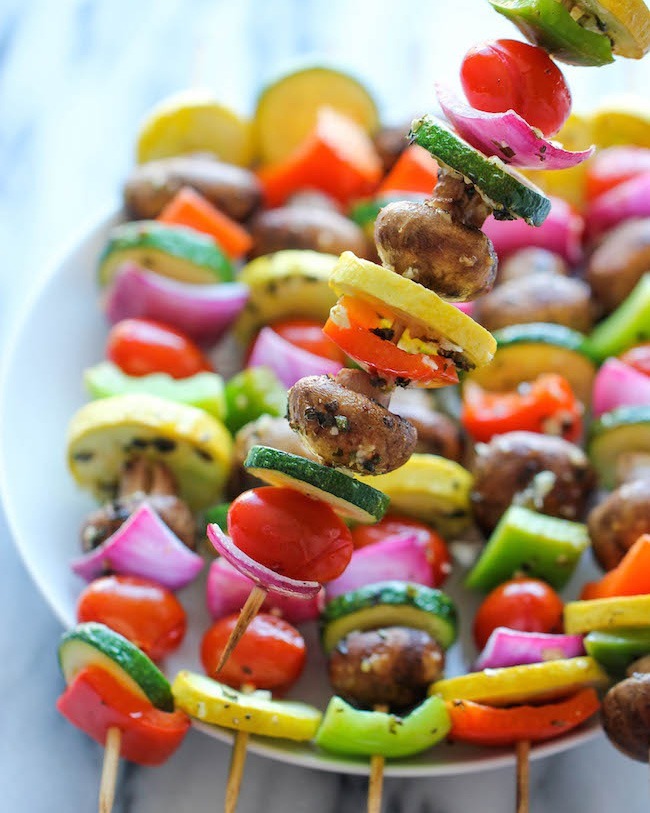 vegetable kabobs