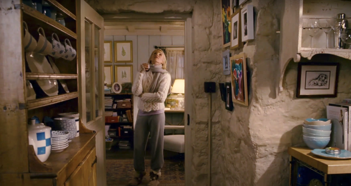 The character Iris' country kitchen in the movie 