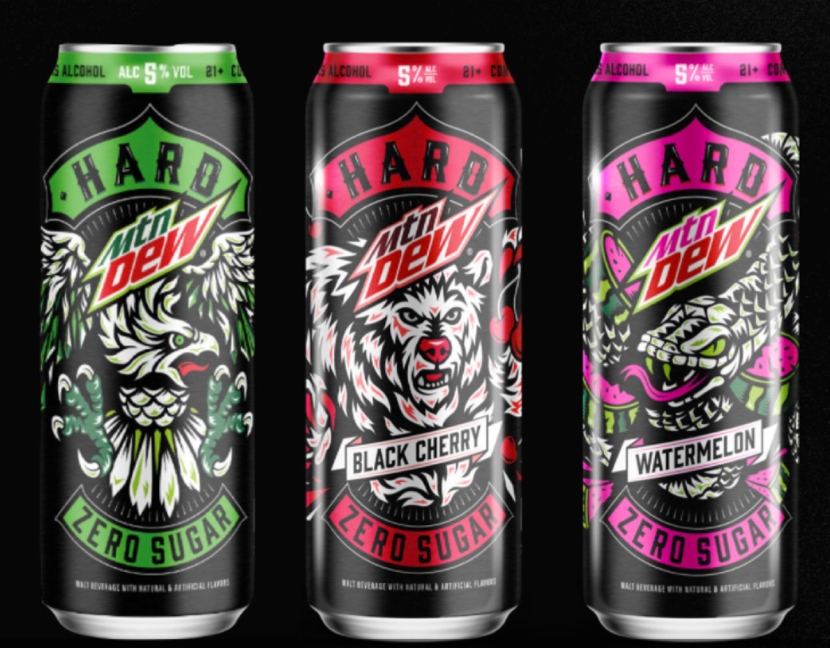 hard Mountain Dew beverages