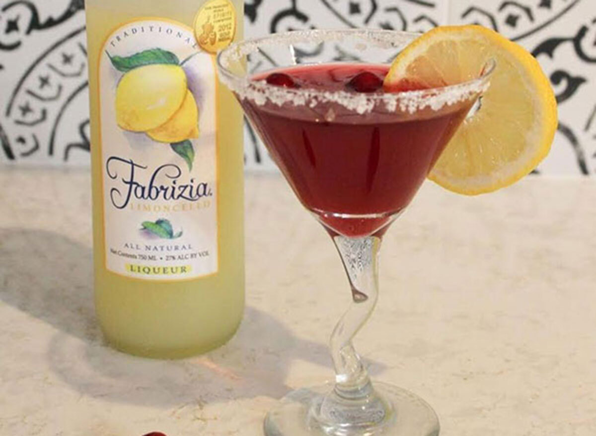 fabrizia spirits cranberry cosmo