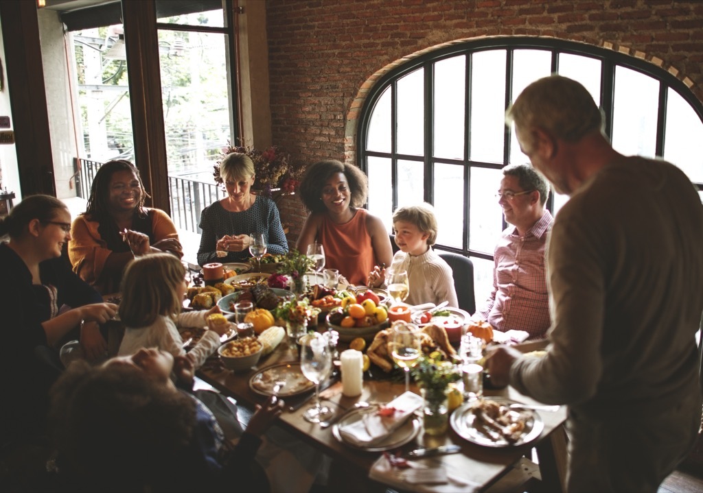 Relationship, couple, meeting the family