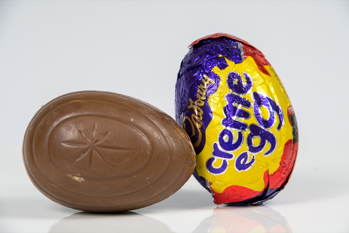 candbury creme eggs