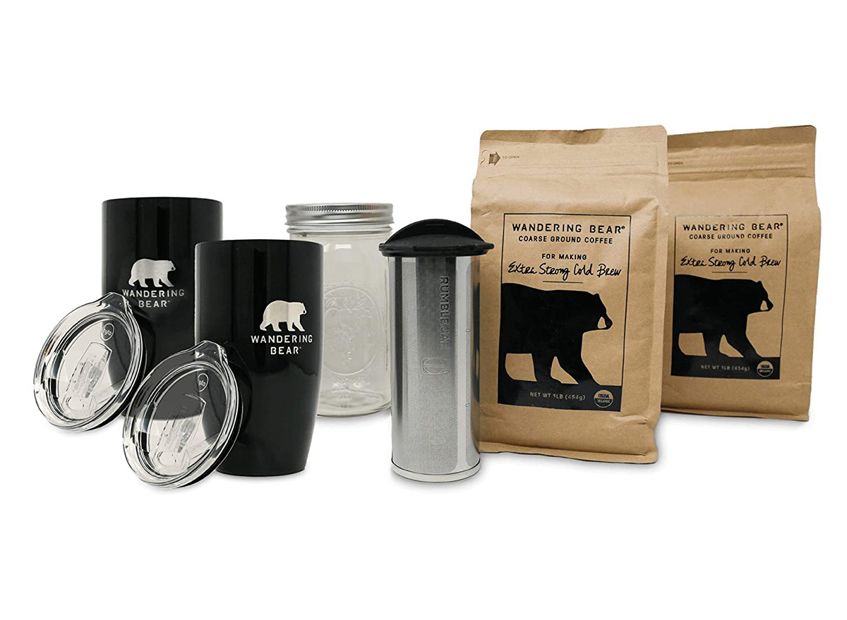 wandering bear cold brew set