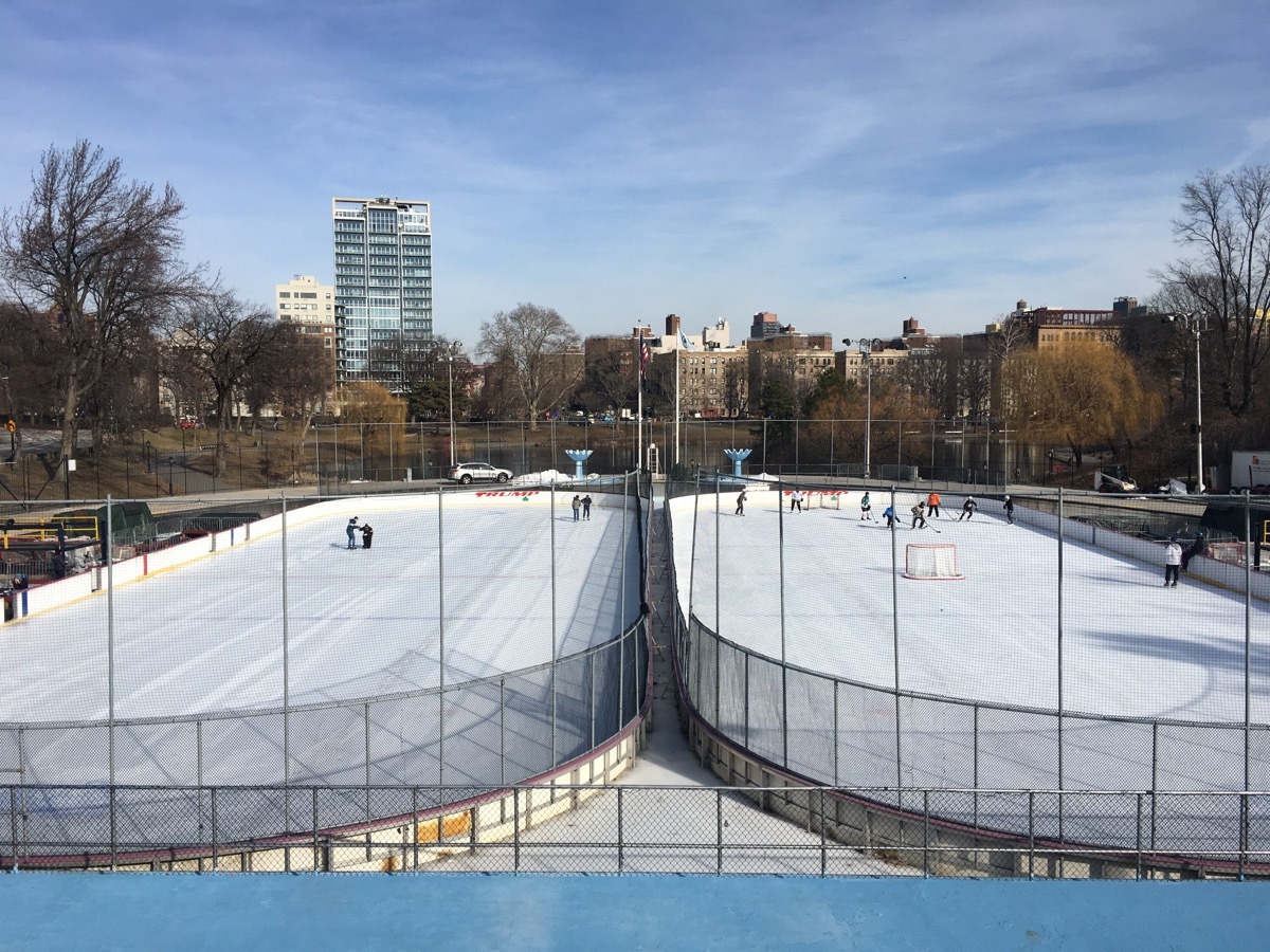 Lasker Rink Central Park