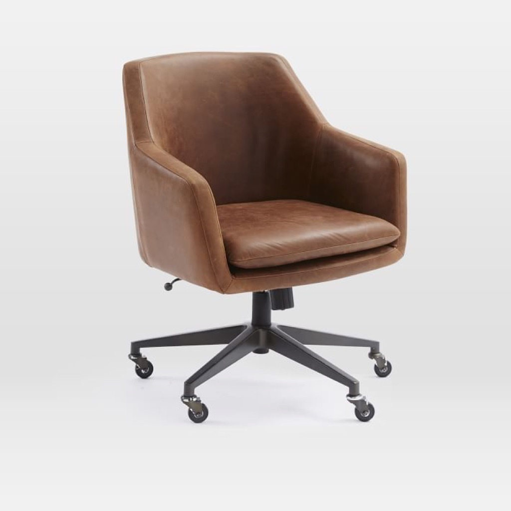 west elm helvetica office chairs