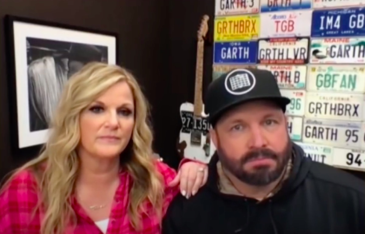 garth brooks and Trisha Yearwood on Ellen