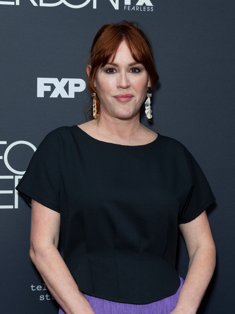 Molly Ringwald at the premiere of 