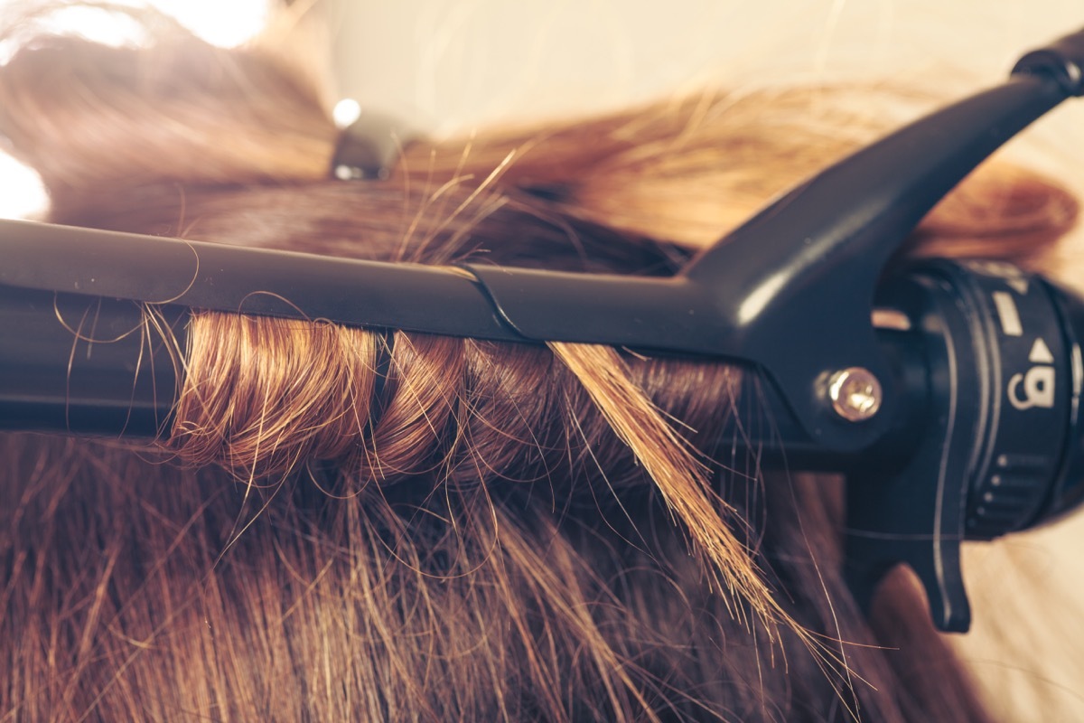 curling iron, diy hacks