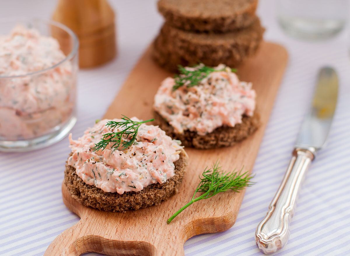 salmon rillettes