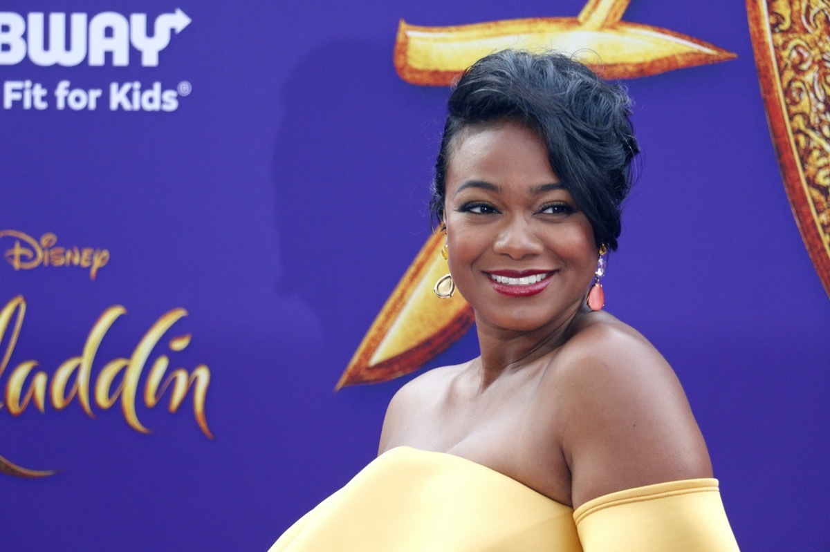 Tatyana Ali at the premiere of 'Aladdin' in 2019