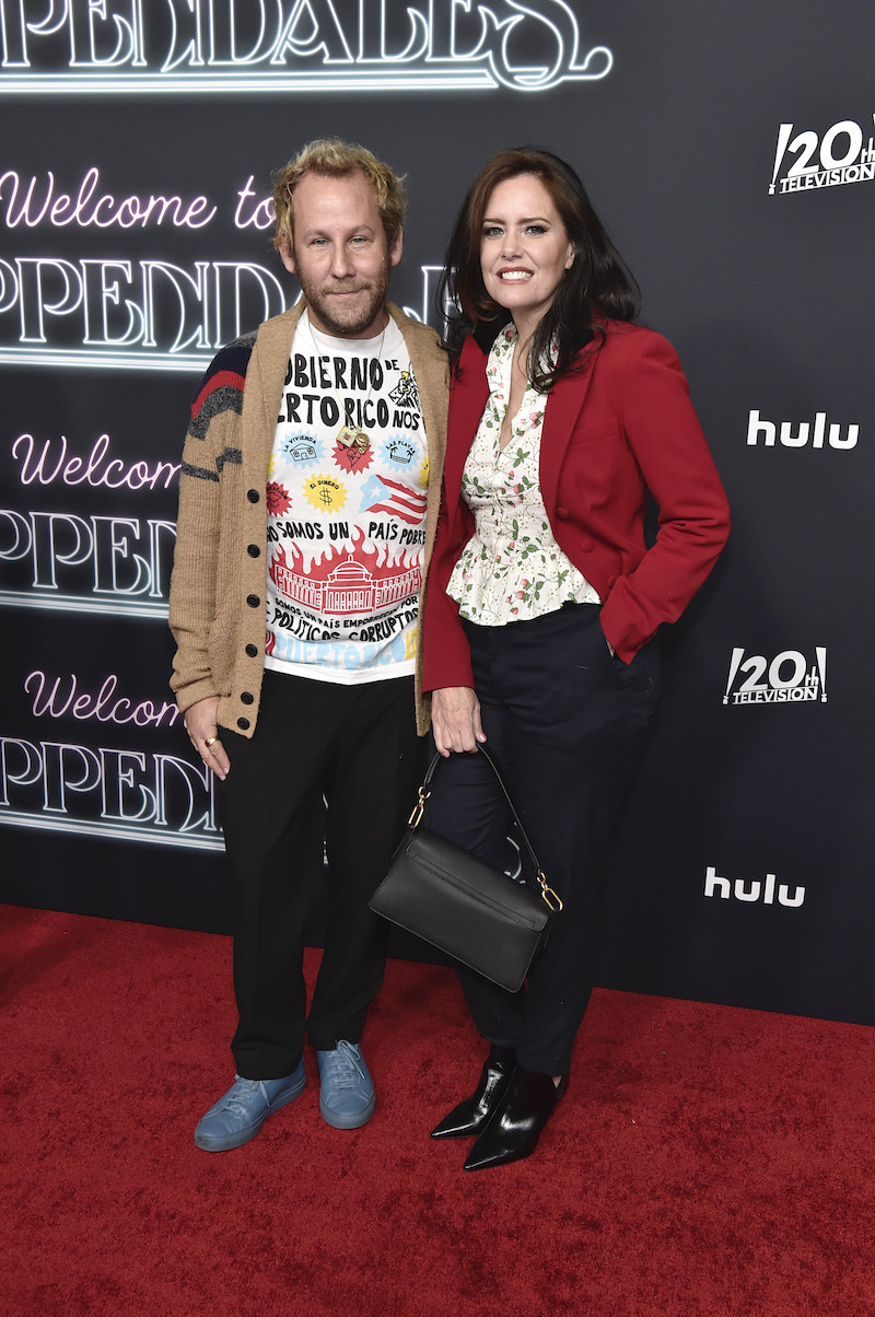 Ben Lee and Ione Skye at the premiere of 