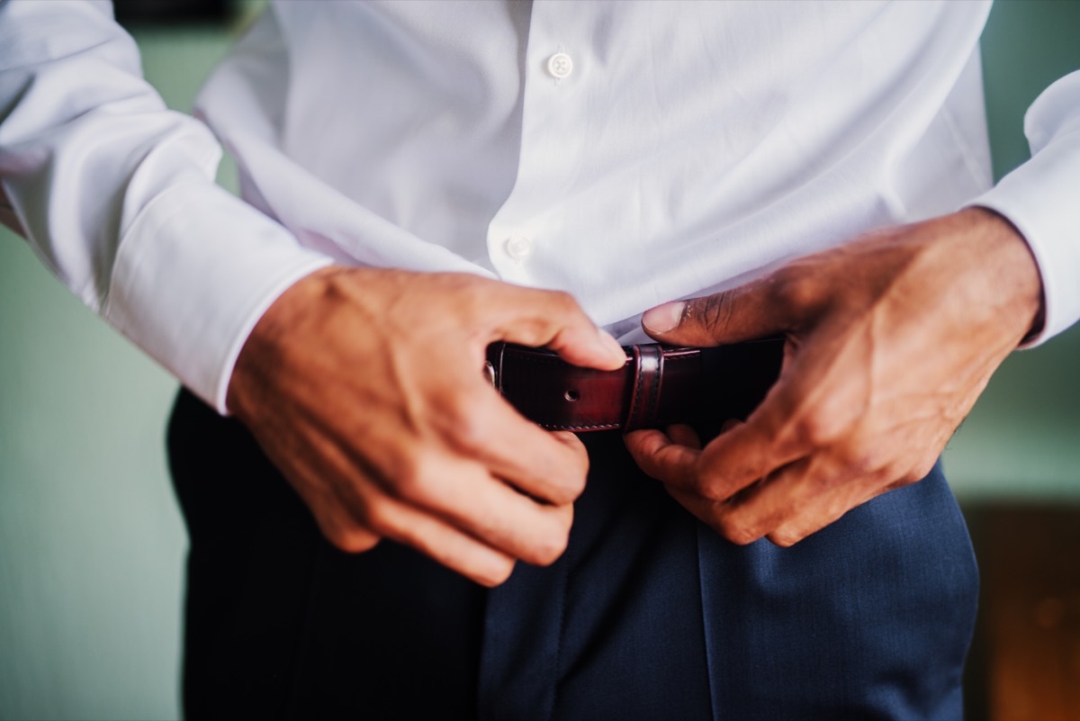 keeper on man's belt names of everyday items