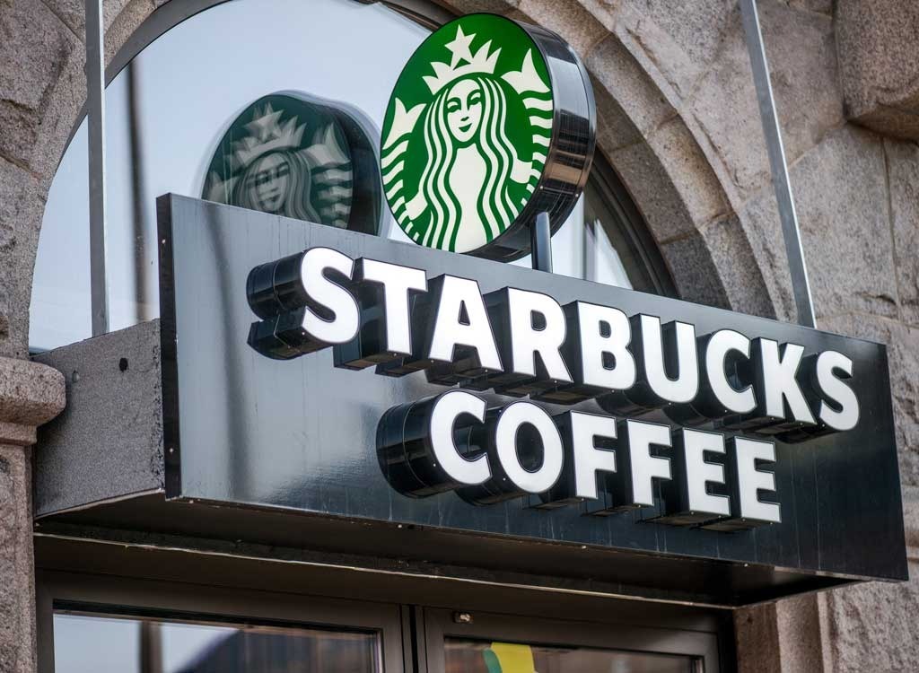 Starbucks sign