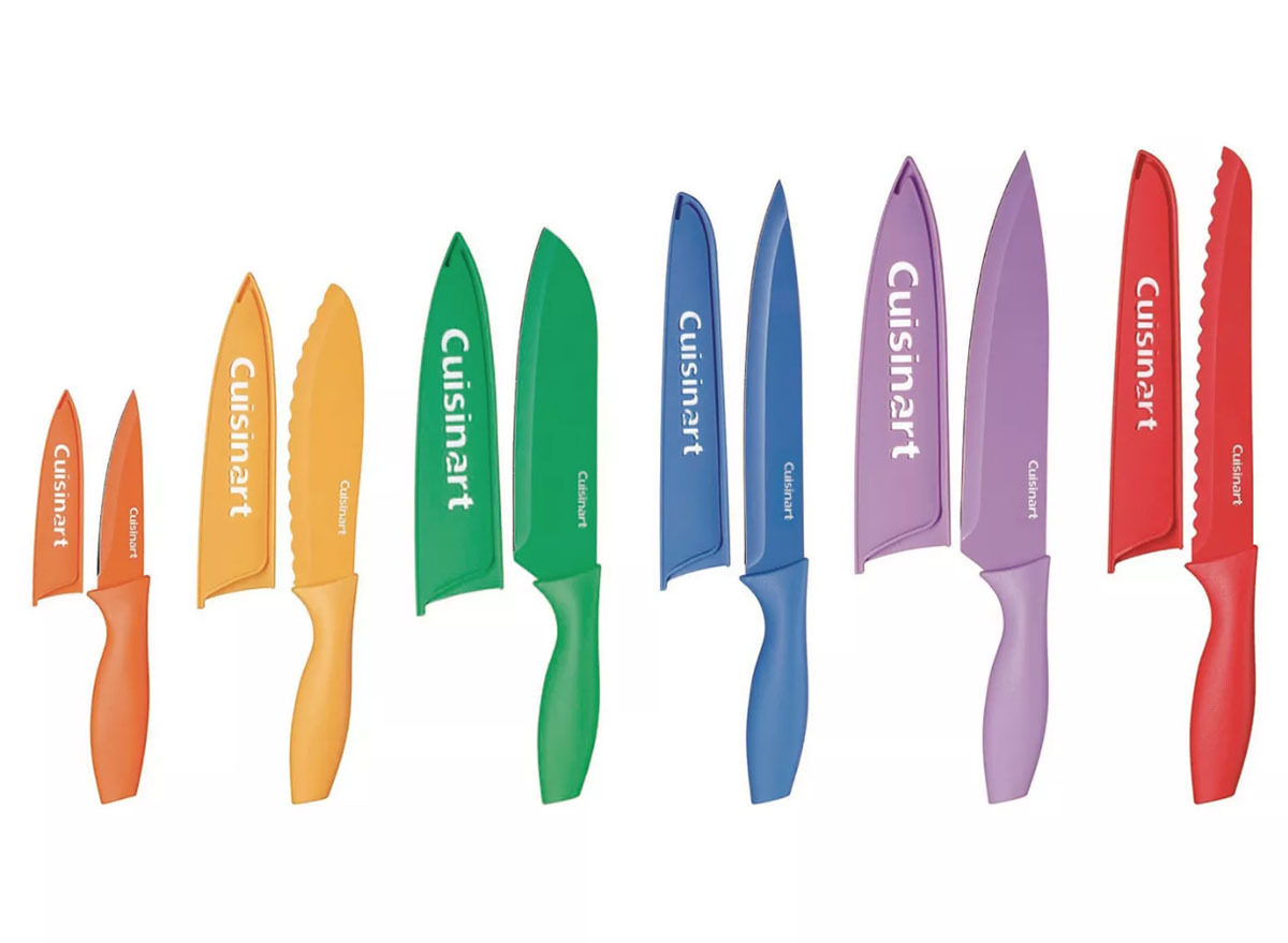 cuisinart advantage non-stick color cutlery