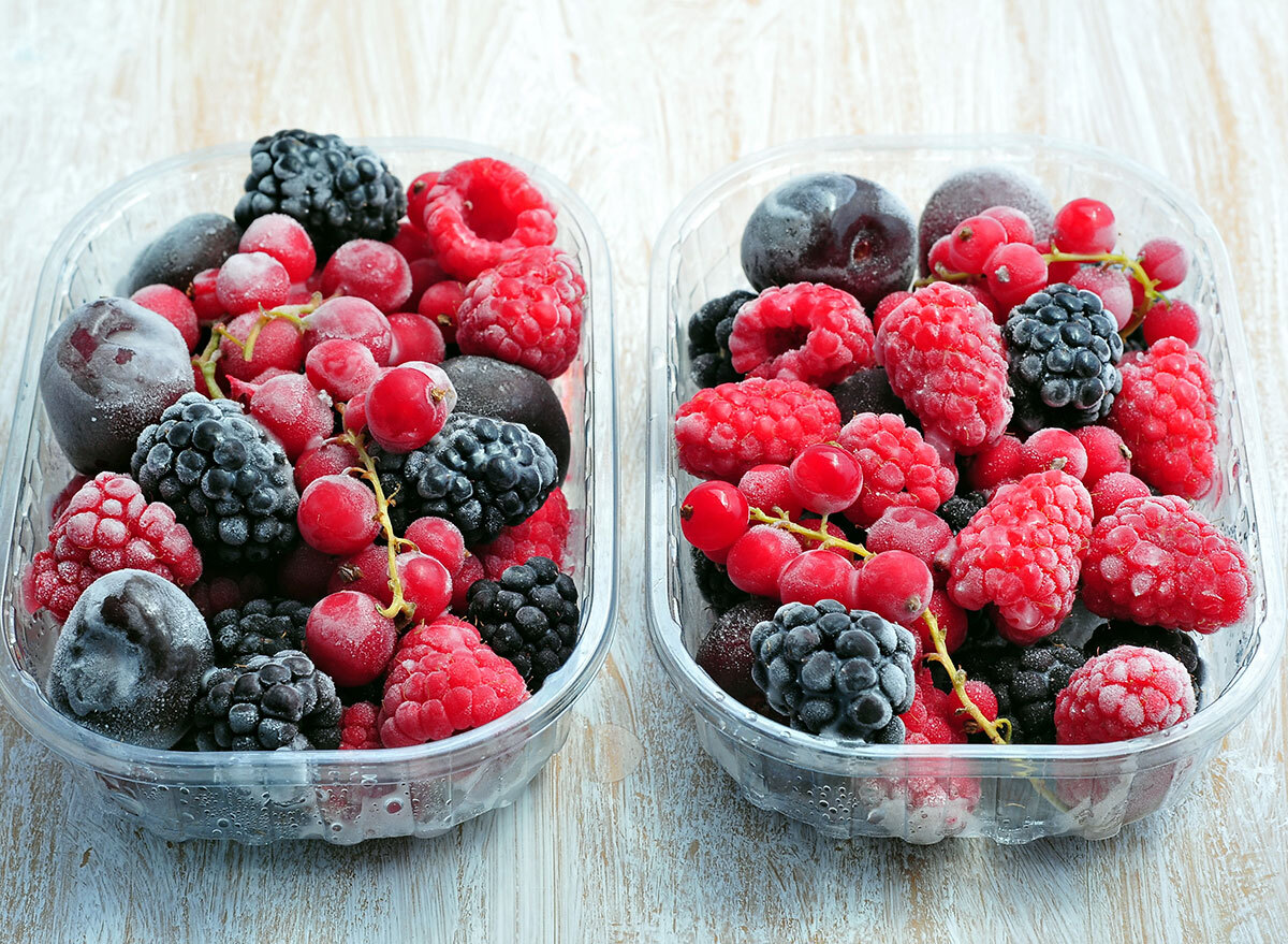 frozen berries