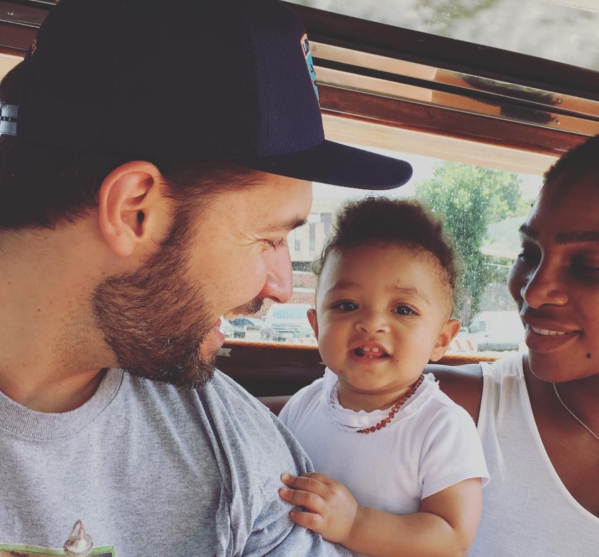 Alexis Ohanian, Serena Williams, Olympia Instagram 2