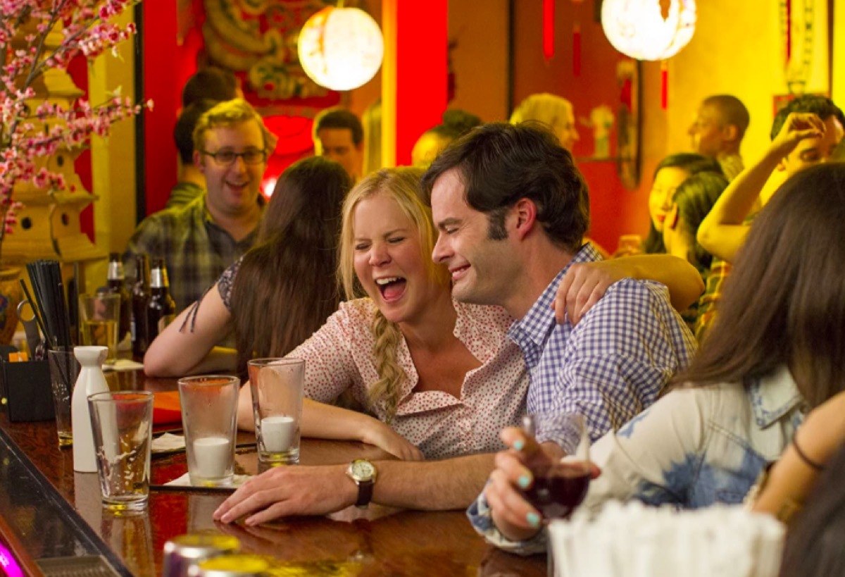 Amy Schumer and Bill Hader in Trainwreck