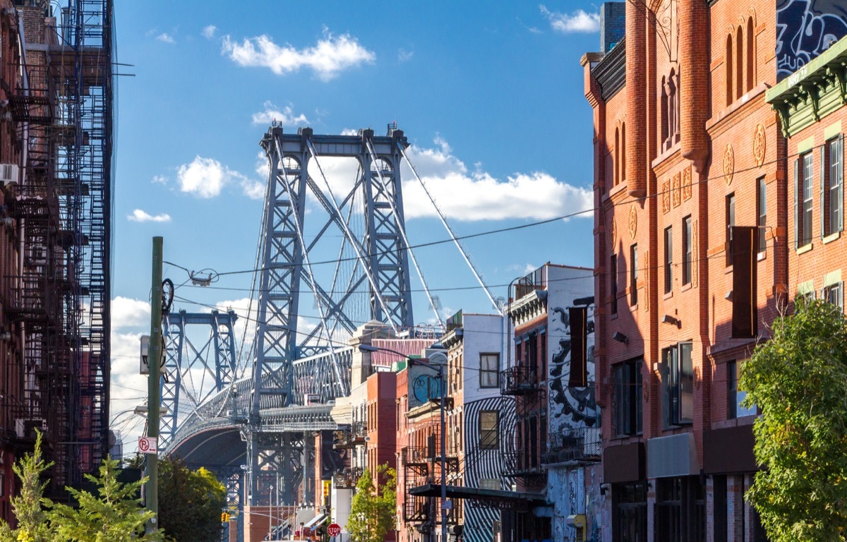 williamsburg bridge in brooklyn