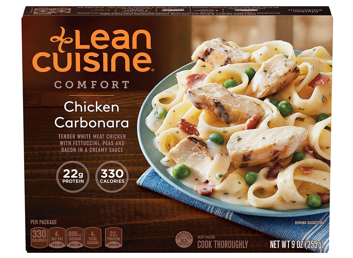 lean cuisine chicken carbonara