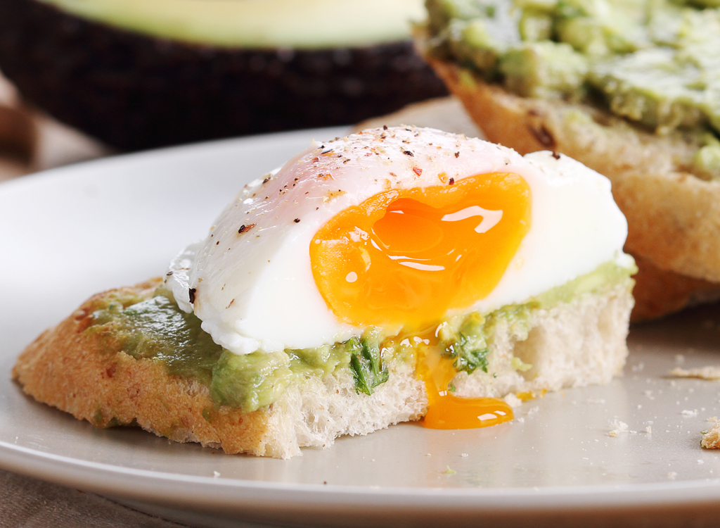 poached egg on avocado toast