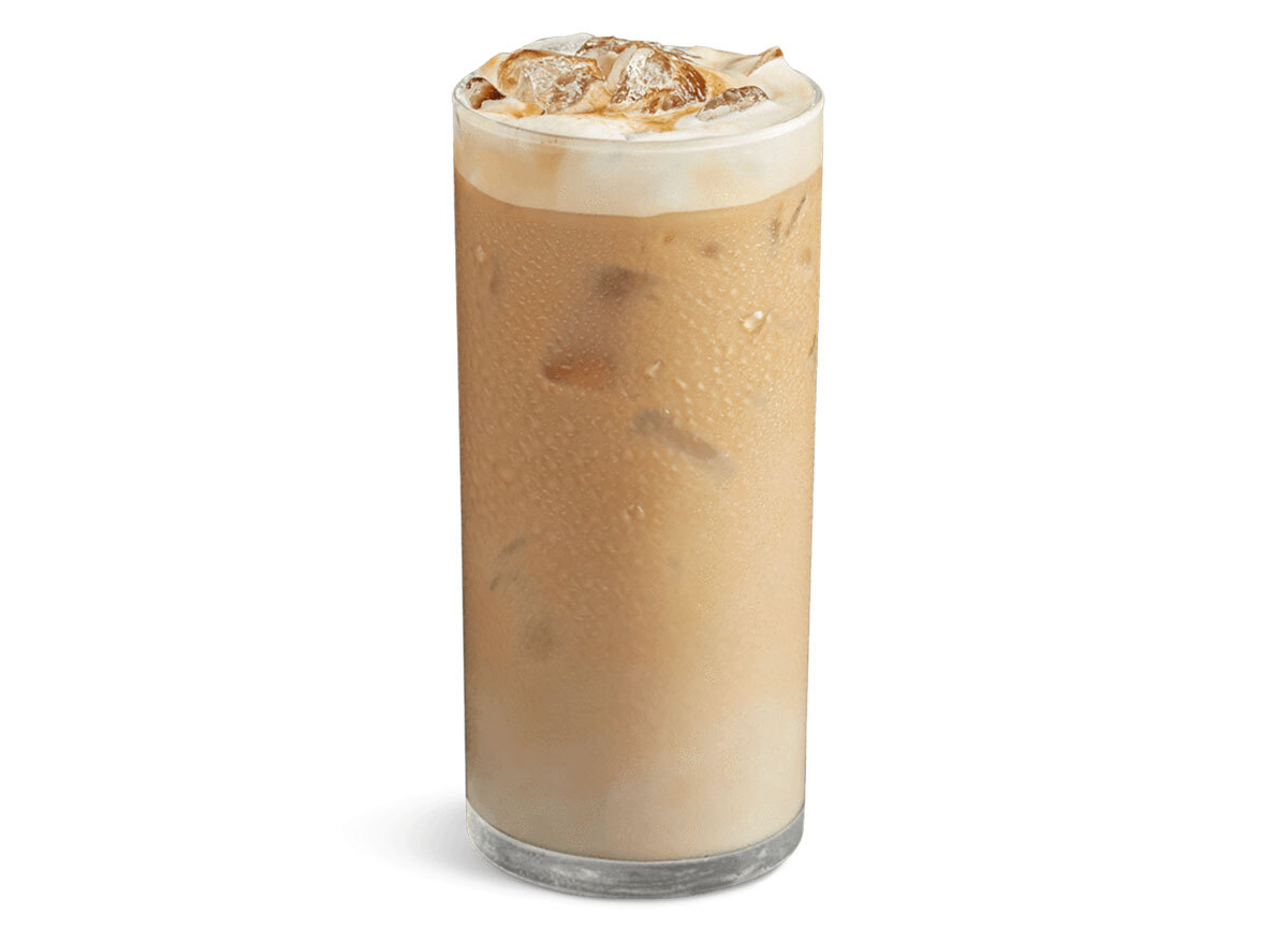 peets vanilla iced latte