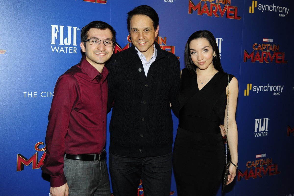 Ralph Macchio, Julia Macchio, and Daniel Macchio in 2019