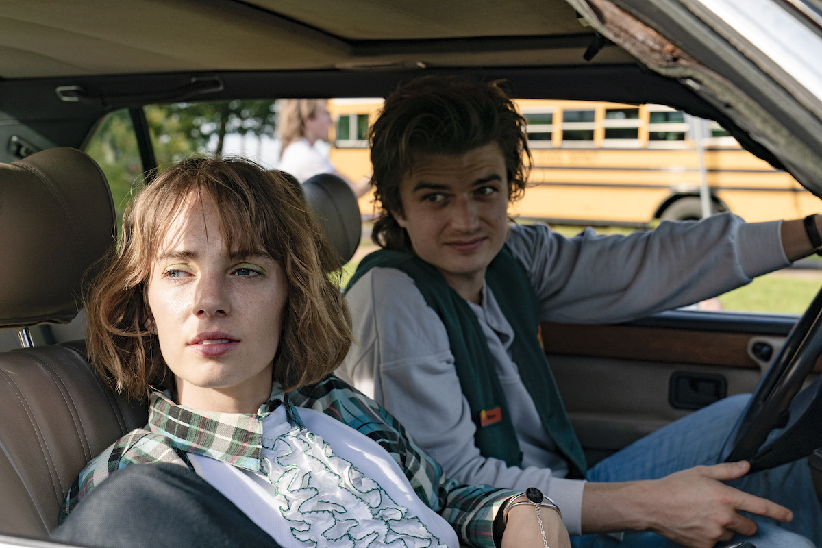 Maya Hawke and Joe Keery in 'Stranger Things' season 4