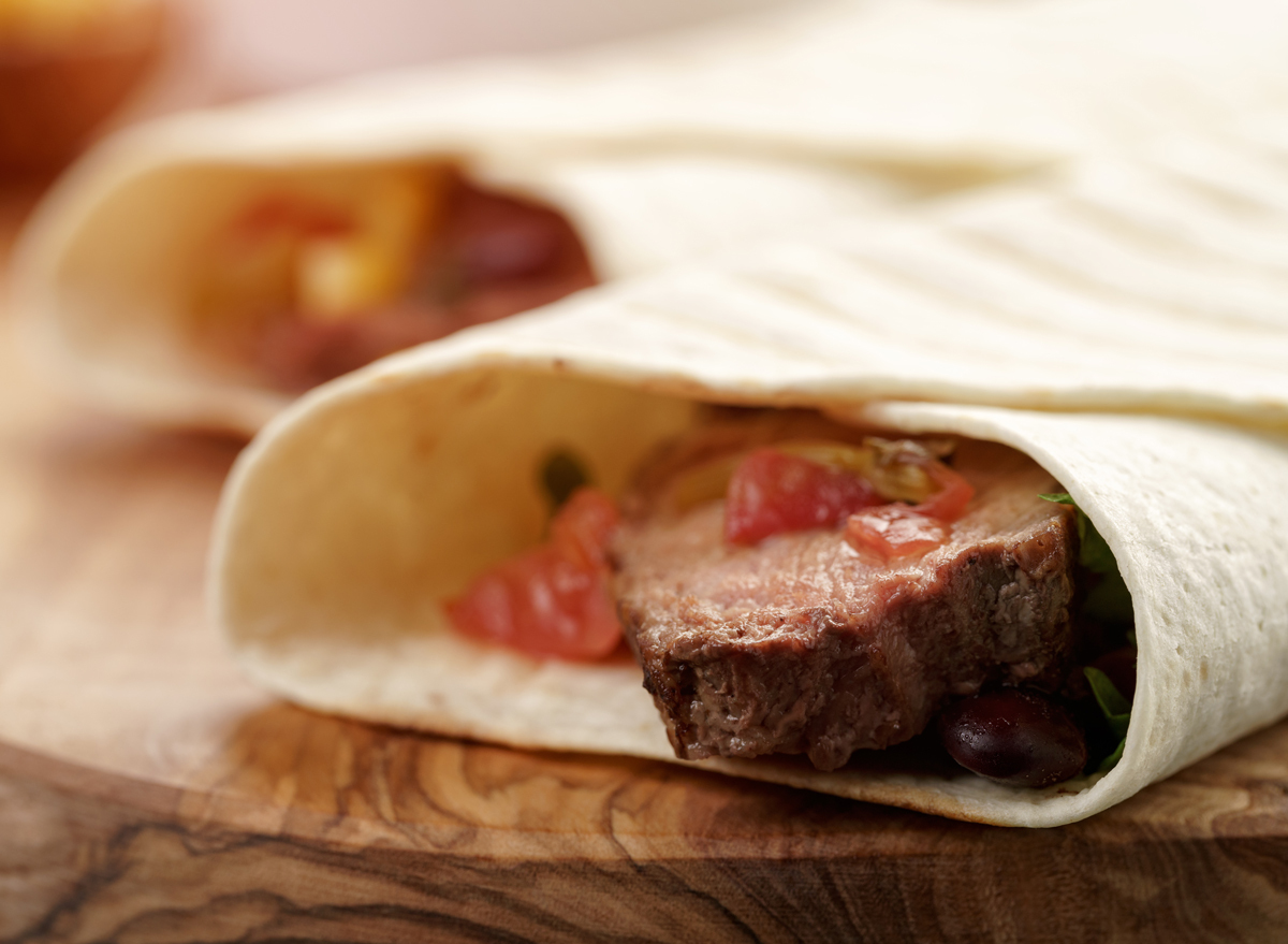 Whataburger beef steak fajitas