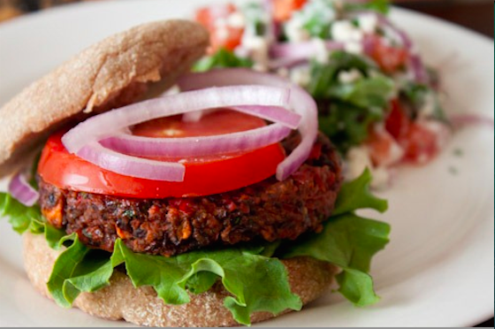 6. Black Bean Burgers