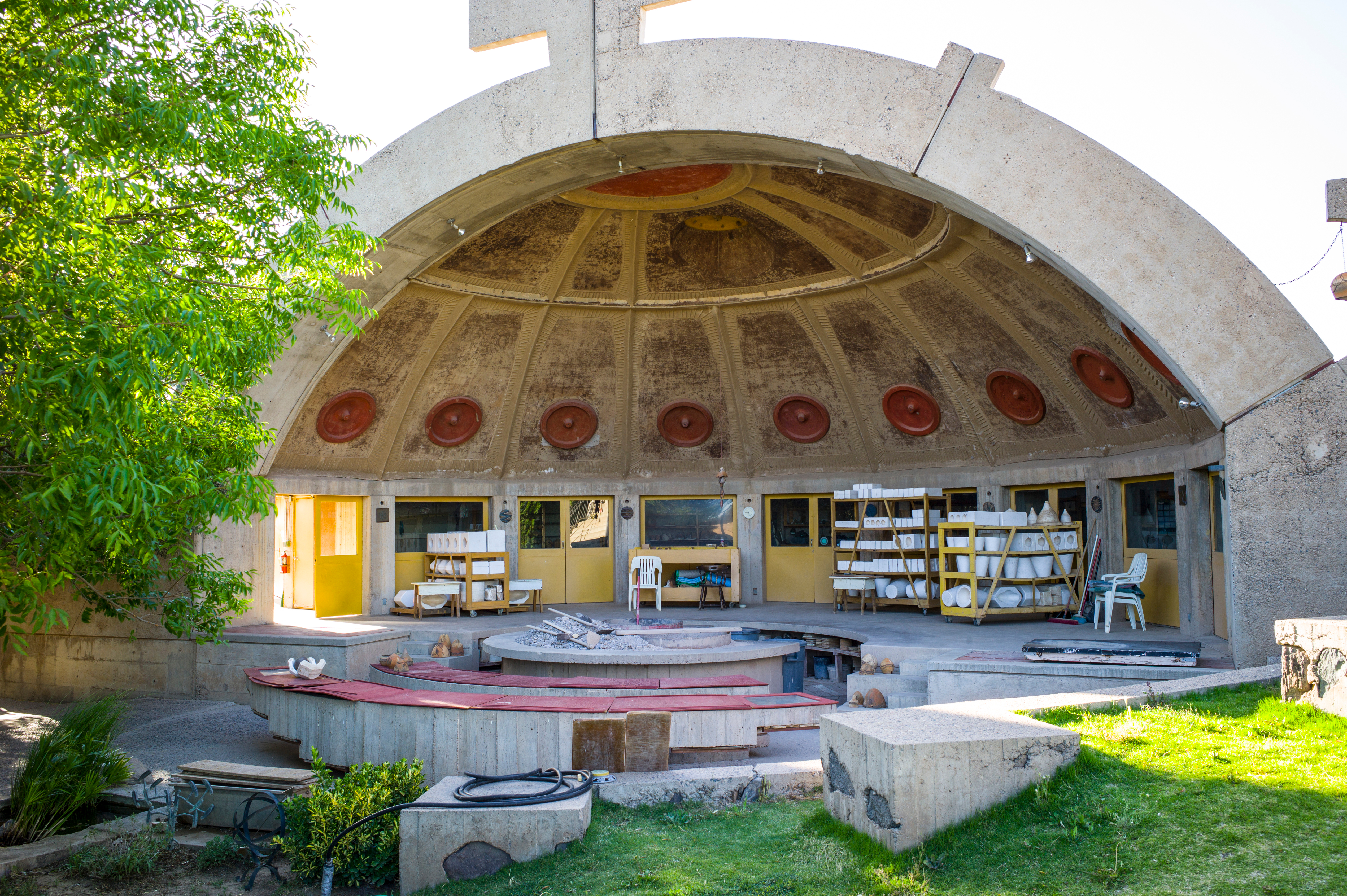 visit the arcosanti in phoenix