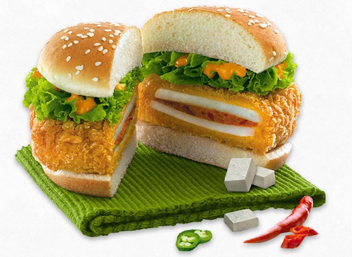 KFC paneer zinger