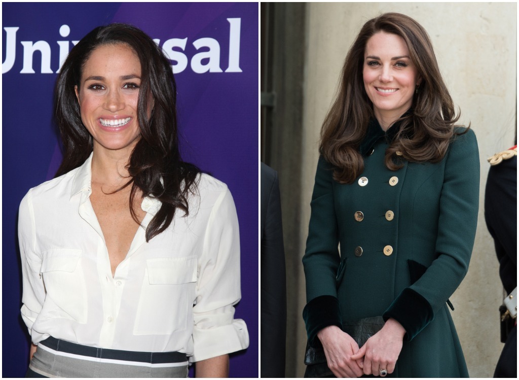 meghan markle and kate middleton