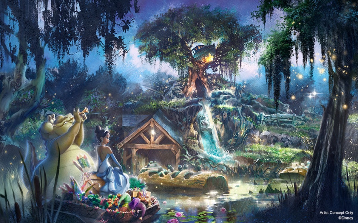 splash mountain new princess and the frog