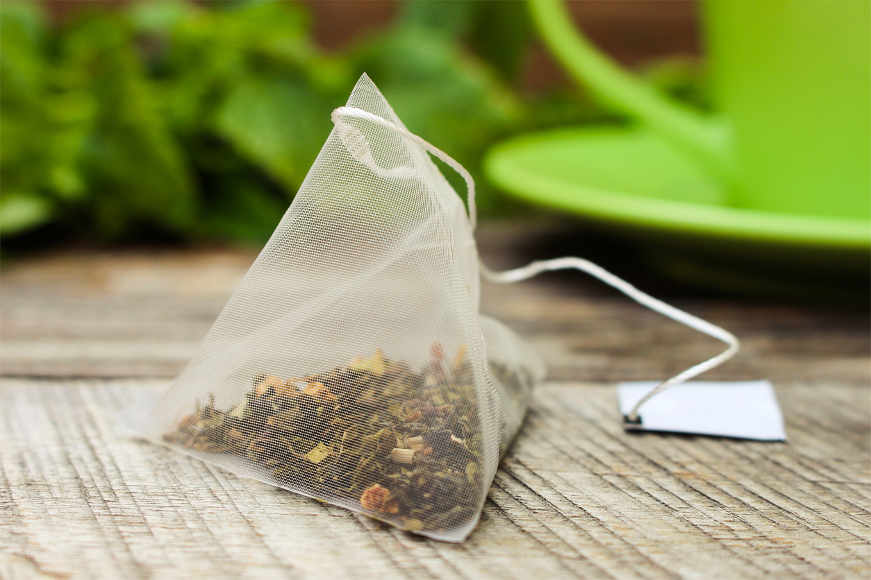 Image of a tea bag.