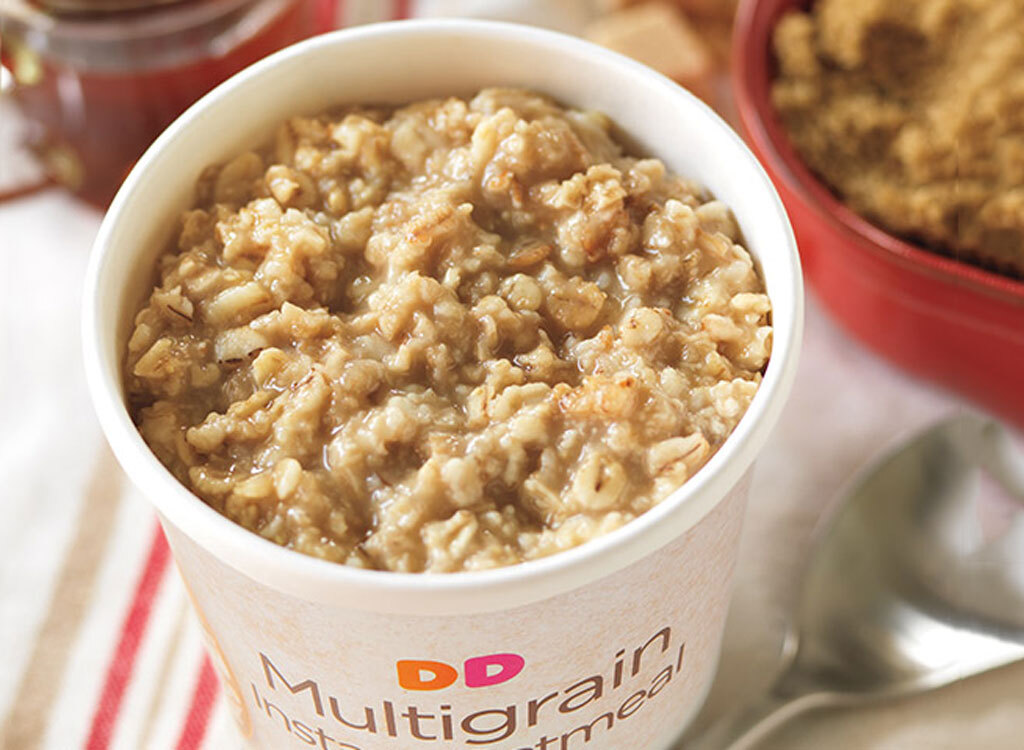 Dunkin donuts multigrain oatmeal