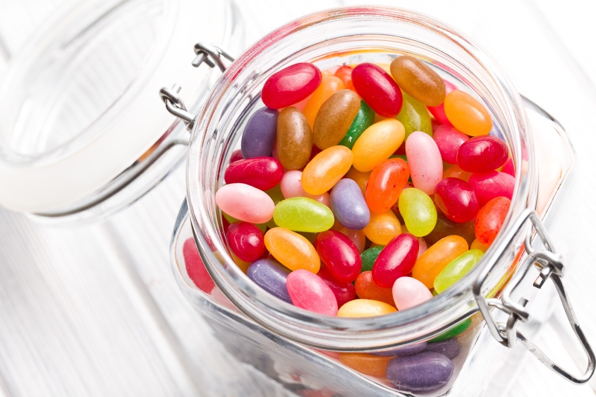 jar of jellybeans - best easter games