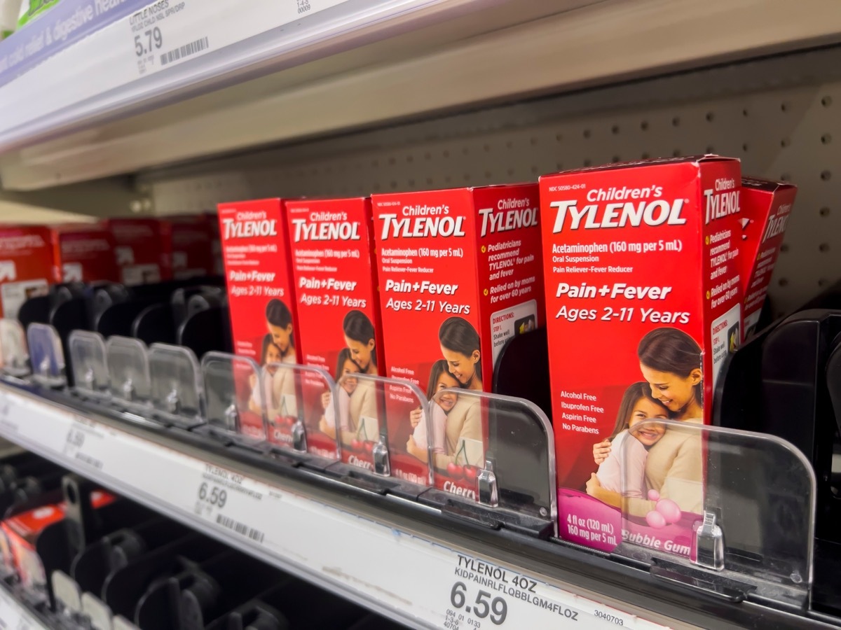 children's tylenol pain reliever