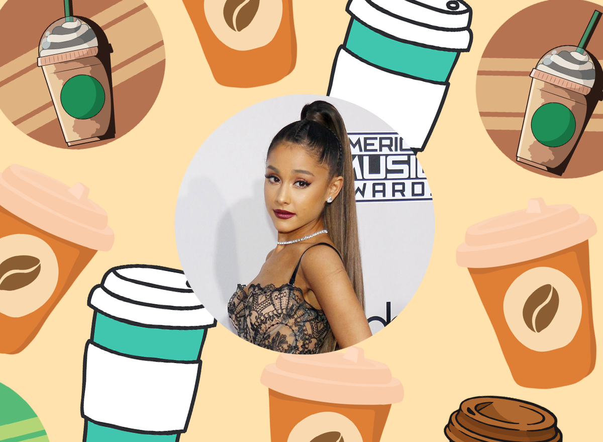 ariana grande starbucks