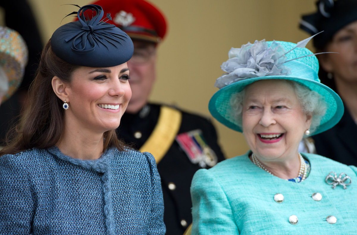 Queen Elizabeth II and The Duke And Duchess Of Cambridge Visit The East Midlands