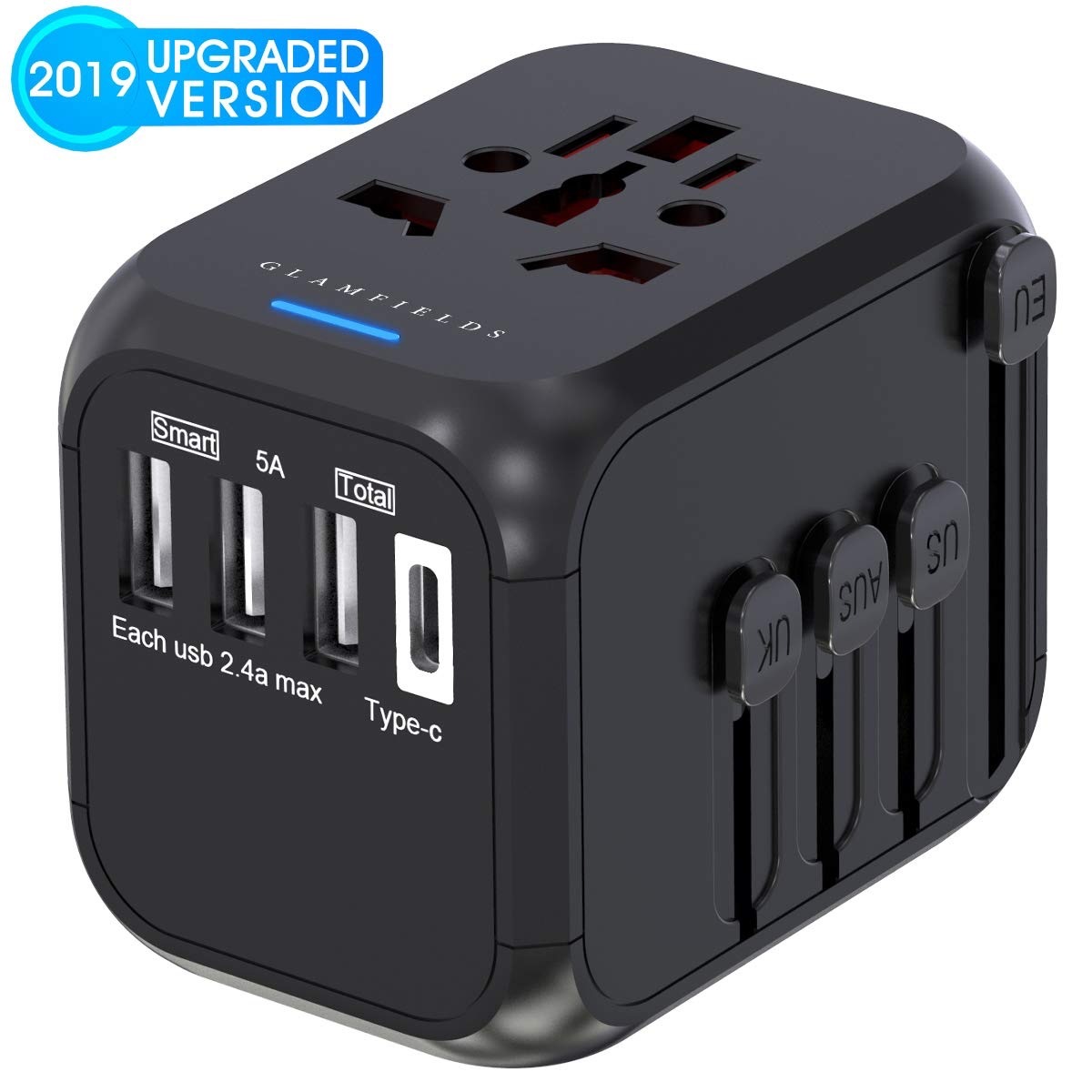 universal travel adapter by glamfields, summer buys