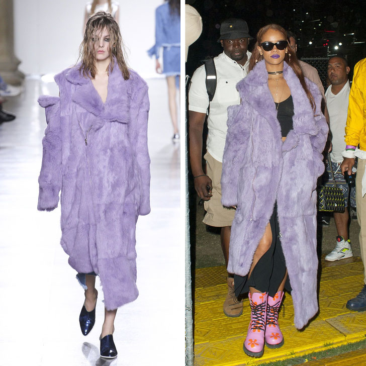 Rihanna – Marques Almeida | Who Wore It Best: 12 Dresses Celebs Took Right Off The Catwalk | Her Beauty