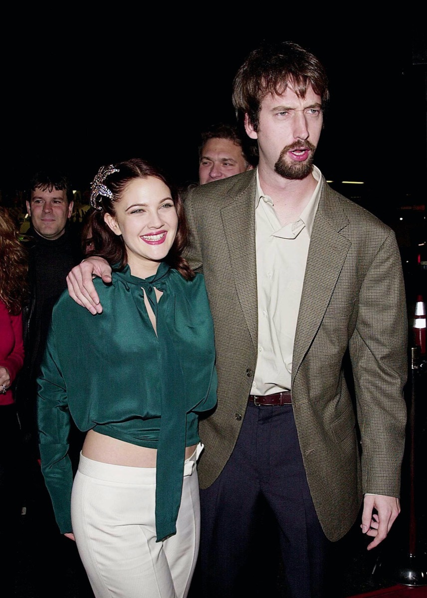 Drew Barrymore and Tom Green