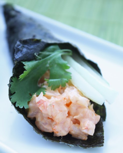 Low Carb Spicy Shrimp Hand Rolls | 12 Easy But Delicious Shrimp Recipes | Her Beauty