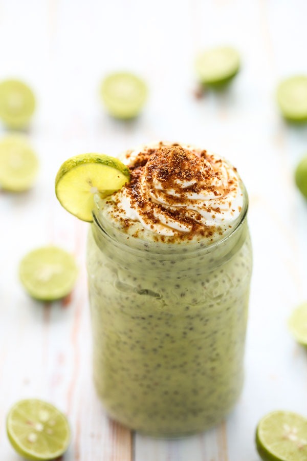 key lime pie chia pudding