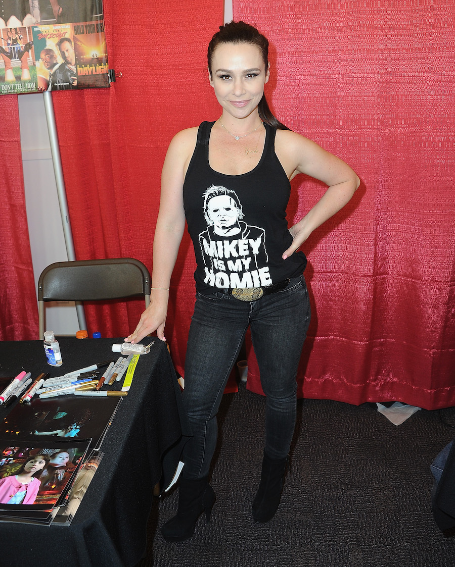 Danielle Harris at Monsterpalooza in 2019