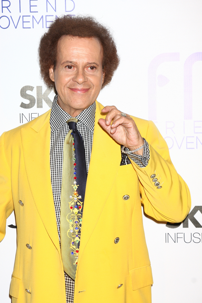 Richard Simmons at the Friend Movement Anti-Bullying Benefit Concert in 2013